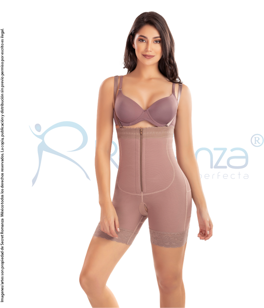 Romanza ROM 2061 Tummy Control Body Shaper Faja Colombiana Reductora  Moldeadora Beige XS at  Women's Clothing store
