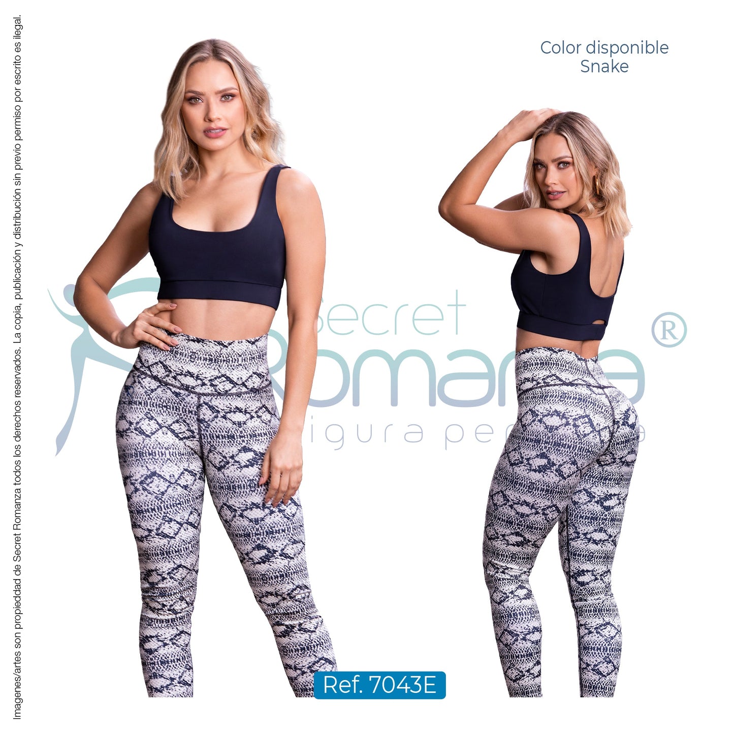 Mod. 7043E Leggins casual Estampado